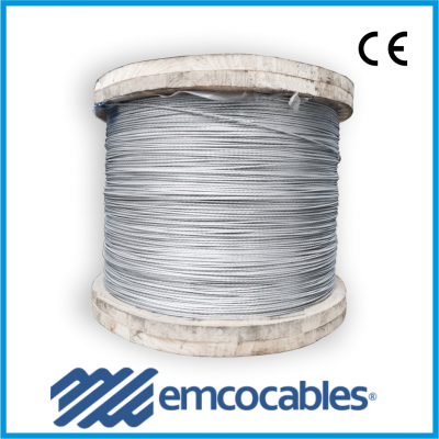 Cable Alma Acero Emcocables Galvanizada 6x19